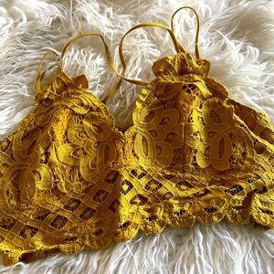 Mustard bralette